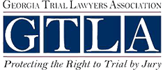 Logo Recognizing Law Offices of Sheryl L. Burke's affiliation with Georgia Trial Lawyers Association